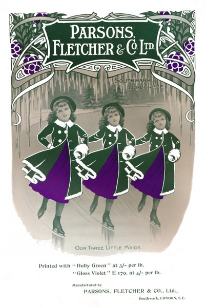 Our Three Little Maids - Parsons, Fletcher & Co. Ltd Advertisement by Unbekannt