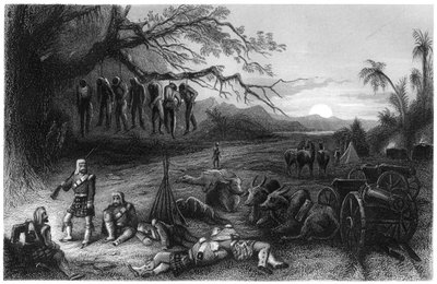 Outlaying Picket of the Highland Brigade by Unbekannt