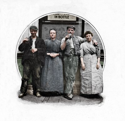 Outside a public house, London, c1903 by Unbekannt