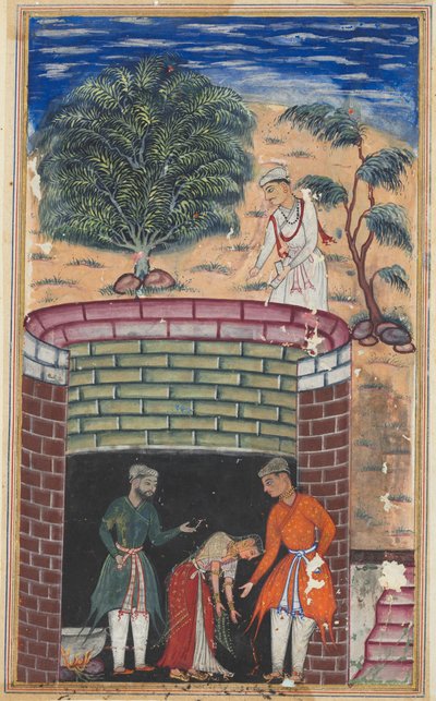 Page from Tales of a Parrot Tuti-nama: Seventh Night: The Daughter of the King by Unbekannt