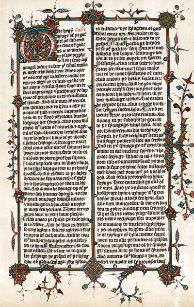 Page from Wycliffe