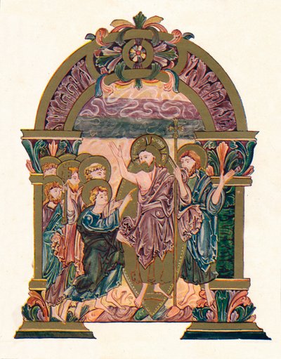 Page from the Benedictional of St. Ethelwold by Unbekannt