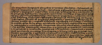 Page from the Prasnapradipa, a Hindu Astrology Text by Unbekannt