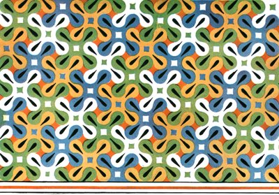 Painted ceiling in the tomb of Amenemhet at Thebes, Egypt by Unbekannt