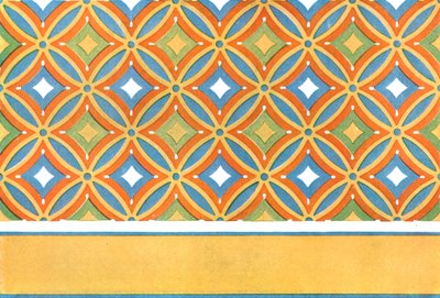 Painted Ceiling in the Tomb of Amenemhet at Thebes, Egypt by Unbekannt