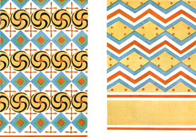 Painted ceilings in the Tomb of Amenemheb at Thebes, Egypt by Unbekannt