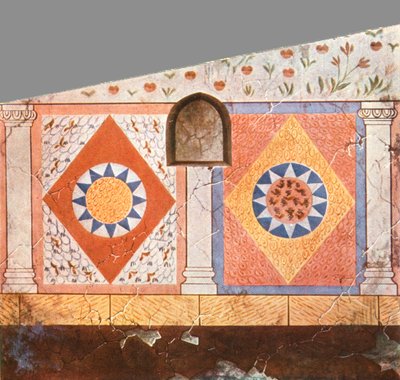 Painted decoration in the Stasovsky Crypt, Cimmerian Bosporus, Kerch by Unbekannt