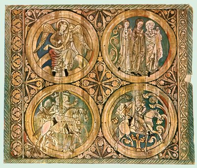 Painted wooden ceiling, Dädesjö Old Church, Småland, Sweden by Unbekannt