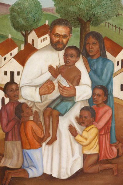 Christian Missionary in Haiti, Port-au-Prince by Unbekannt