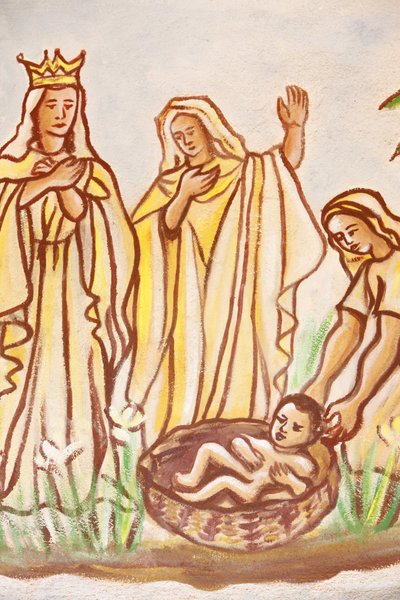 Moses Saved, Our Lady of Togo Church, Togoville, Togo by Unbekannt