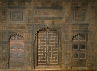 Palace Façade (Palace of Sayyed Akbar Shah, King of Swat 1835-57) by Unbekannt