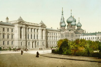Palace of Justice and Church of St Panteleimon Monastery, Odessa, Russia by Unbekannt