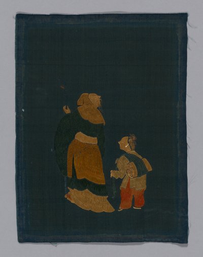 Panel Furnishing Fabric, China, Kangxi Period, Qing Dynasty by Unbekannt