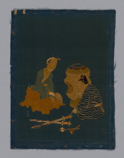 Panel Piece, China, Qing dynasty 1644-1911, 1800-50 by Unbekannt