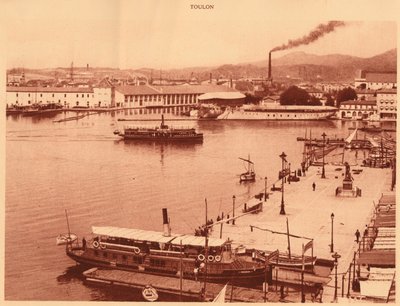 Panorama of the Quais at Toulon by Unbekannt