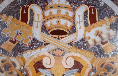 Papal Coats of Arms - Vatican Museum by Unbekannt