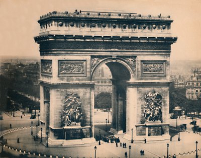 Paris - The Arc De Triomphe, c1910 by Unbekannt