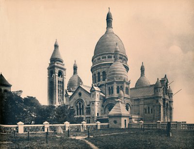 Paris - The Basilica of the Sacred Heart, c1910 by Unbekannt