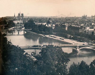 Paris - Panorama Vers Notre-Dame by Unbekannt