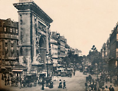Paris - Porte Saint-Denis Et Les Boulevards by Unbekannt