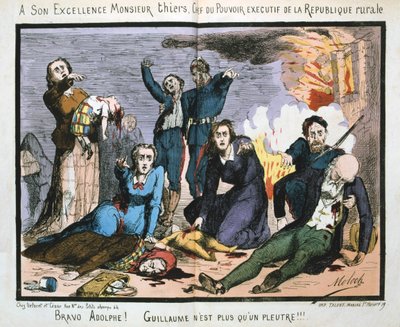 Paris Commune, 1871 by Unbekannt