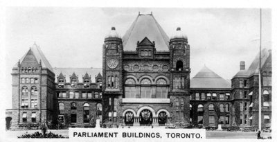 Parliament Buildings, Toronto, Ontario, Canada by Unbekannt