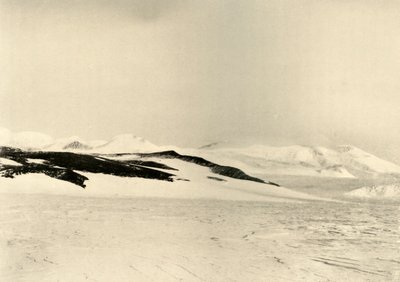 Part of Queen Alexandra Range 1500 Feet Up The Glacier by Unbekannt