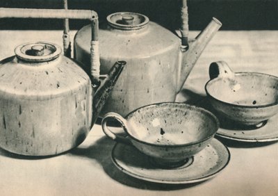 Part of Tea Service by the Werkstatten der Stadt Halle, 1928 by Unbekannt