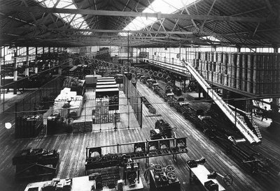 Part of the Production Line at Ford