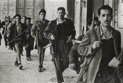 Partisans in Cesena, Emilia Romagna, Italy, October 1944 by Unbekannt