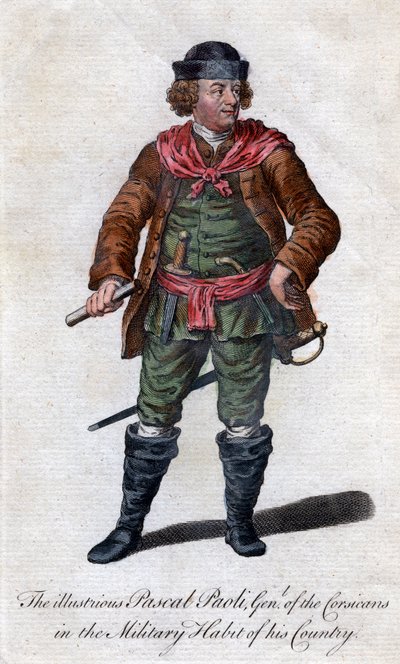 Pascal Paoli by Unbekannt