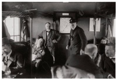 Passenger compartment of a Zeppelin, Lake Constance, Germany by Unbekannt