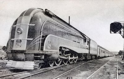 Passenger Train, Pullman of the Pacific Union, America by Unbekannt