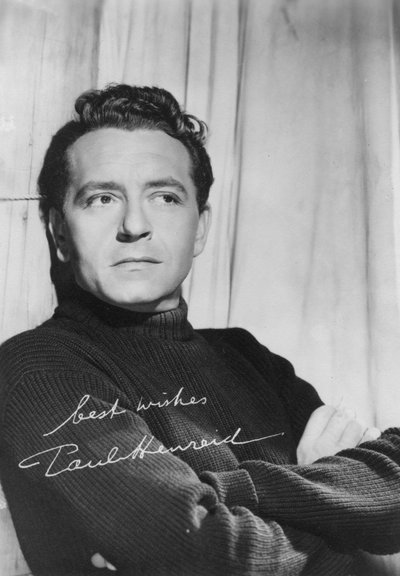 Paul Henreid, Austrian-born American Actor and Director by Unbekannt