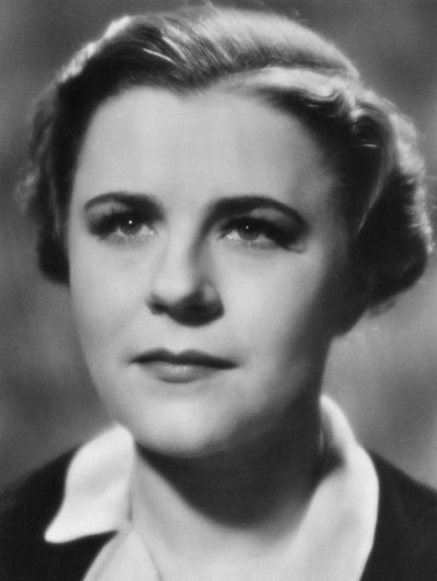 Paula Wessely, Austrian Actress and Film Star by Unbekannt