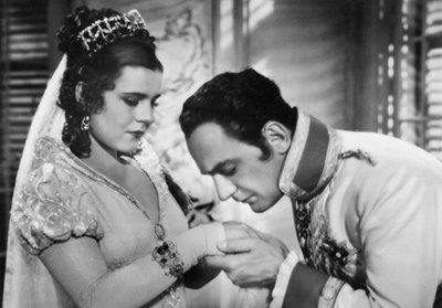Paula Wessely and Willi Forst, Austrian film actors by Unbekannt