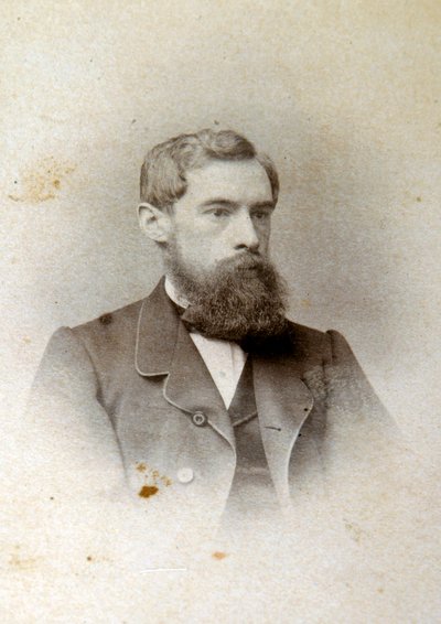 Pavel Tretyakov, Russian art patron, collector and gallery founder, 1865 by Unbekannt