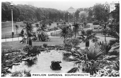 Pavilion Gardens, Bournemouth, Dorset by Unbekannt