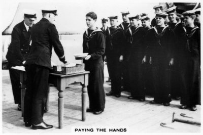 Paying the Hands by Unbekannt
