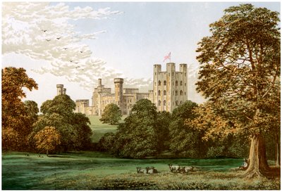 Penrhyn Castle, Caernarvonshire, Wales, Home of Lord Penrhyn, c1880 by Unbekannt