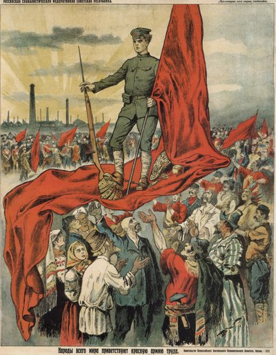 People of the World Welcome the Red Army of Workers by Unbekannt