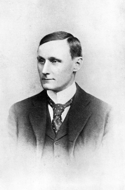 Percy Sinclair Pilcher, English Designer and Glider Aeronaut, c. 1895 by Unbekannt
