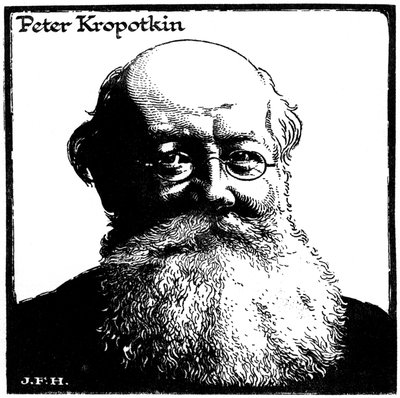 Peter Kropotkin, Russian anarchist by Unbekannt