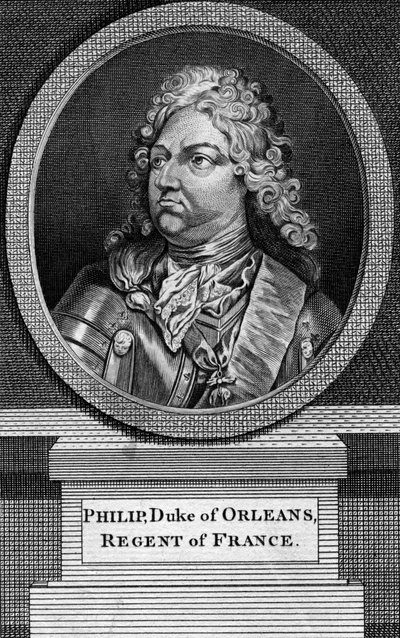 Philippe II, Duke of Orleans and Regent of France by Unbekannt
