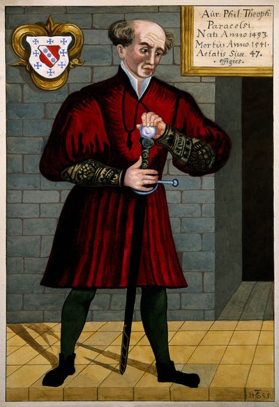 Philippus Theophrastus Aureolus Bombastus von Hohenheim Paracelsus by Unbekannt