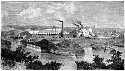 Phoenix Iron and Bridge Works, Phoenixville, Pennsylvania, USA by Unbekannt
