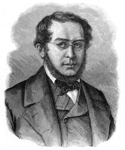 Pierre-Joseph Proudhon, 19th century French mutualist political philosopher by Unbekannt