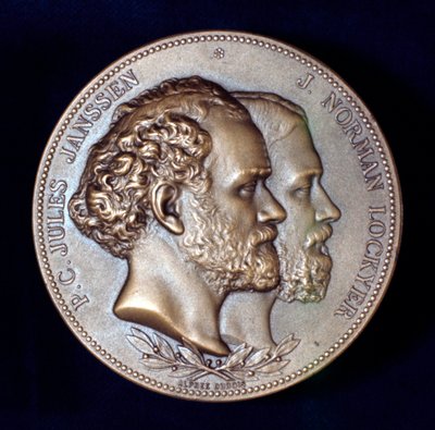 Pierre Janssen and Joseph Norman Lockyer, French and English Astronomers by Unbekannt
