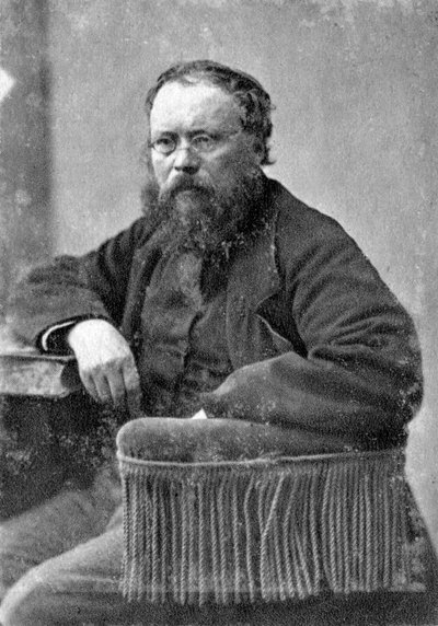 Pierre Joseph Proudhon, French mutualist political philosopher by Unbekannt