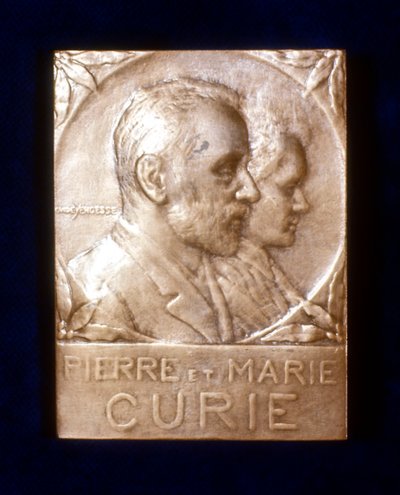 Pierre and Marie Curie, French Physicists by Unbekannt